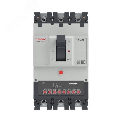 Выключатель автоматический YON pro MNX400H 3P 400 A 150 kA при AC415V расцепитель ETS - фото 2