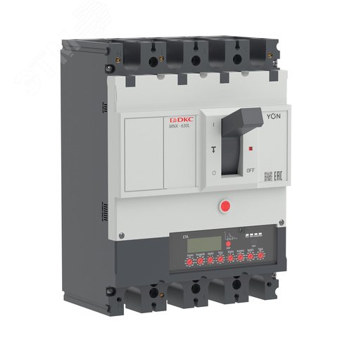Выключатель автоматический YON pro MNX630L 4P 630 A70 kA при AC415V расцепитель ETA - фото 1