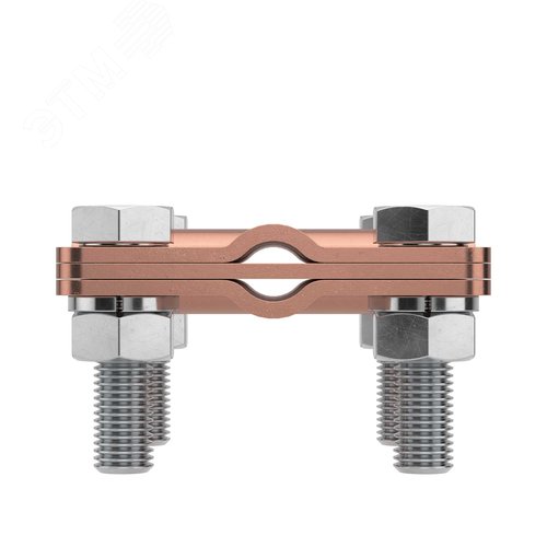 Соединитель пруток-пруток D10мм медь - фото 2