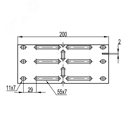 Соединитель угловой H 200 мм - фото 2