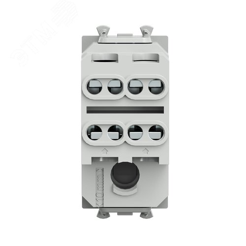 Avanti Инвертор модульный Черный квадрат 1 модуль (Переключатель сх.7) - фото 3