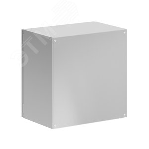 Корпус навесной STH с М/П, нержавеющая сталь AISI316, ВхШхГ 600x600x400 мм, с фланцем - фото 3