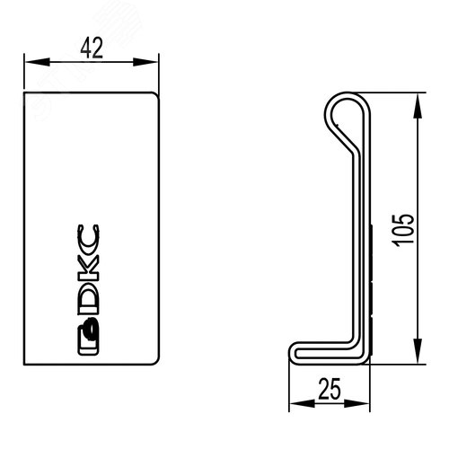 Заглушка торцевые правая+левая (комплект) - фото 2