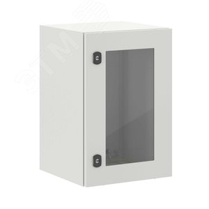 Щит монтажный ЩМП 600x400x400 мм STE с М/П с прозрачной дверью - фото 2