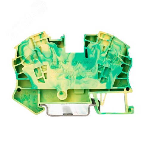 Клемма заземления, зажим push-in, 2 точки подключения, 16 кв.мм - фото 2