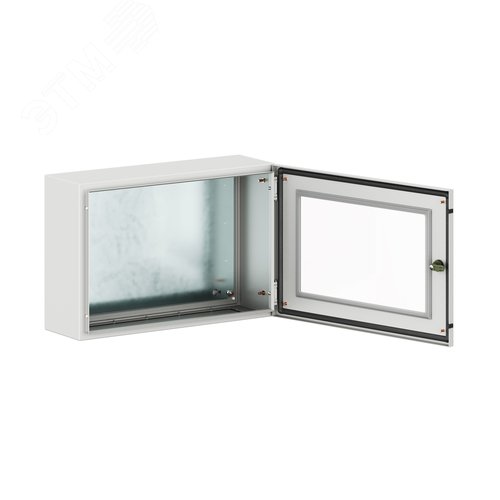 Корпус навесной уличный ST Outdoor с М/П с прозрачной дверью ВxШxГ 400x600x200 мм, IP66 - фото 2