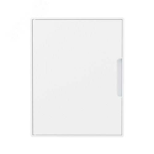 Щиток 24 мод встраиваемый для полых стен слаботочный Фрейм (FRAME), белый, с белой дверцей, с монтажной платой, 1 розеткой (арт. 45005) и 1 коробкой (арт. 10033) - фото 2