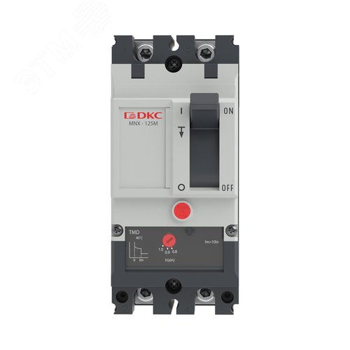Выключатель автоматический YON pro MNX125M 2P 40 A 100 kA при AC240V расцепитель TMD - фото 2