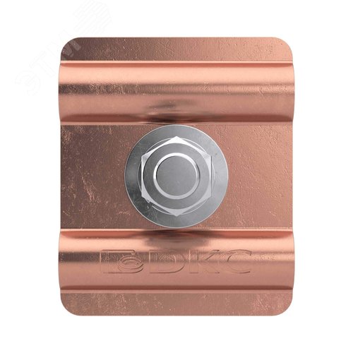 Зажим параллельный с разделительной пластиной D8-10 мм медь - фото 4