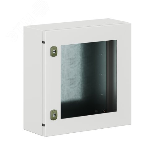 Корпус навесной уличный ST Outdoor с М/П с прозрачной дверью ВxШxГ 500x500x200 мм, IP66 - фото 1