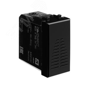 Avanti Звонок ''Черный квадрат'' 220V, 1 модульный - фото 2