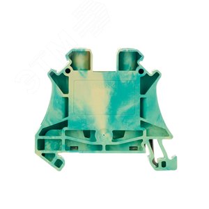 Клемма заземления, винтовой зажим, 2 точки подключения, 10 кв.мм - фото 2