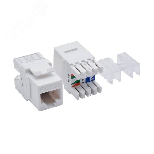 Патч-панель 191UCAT6А 24 модуля RJ45 неэкранированная - фото 5