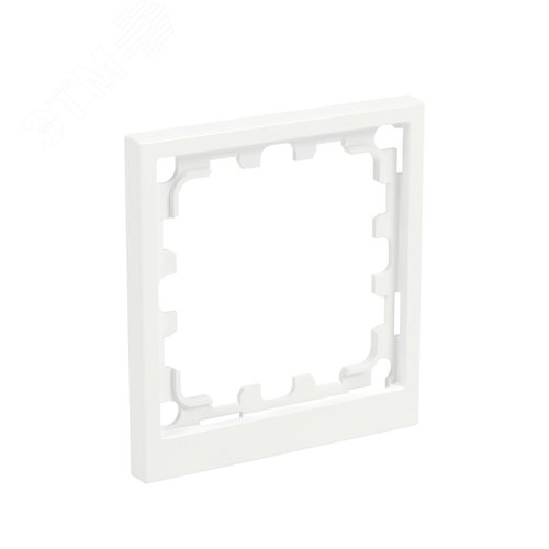 Рамка на 1 пост, KANT, белая магнолия - фото 2