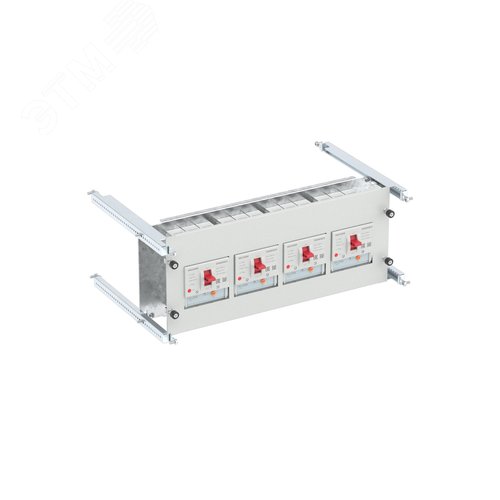 Изображение товара Комплект для внутренней вертикальной установки с винтовым креплением 3п YON MDE100 (F) Ш=600 мм В=150 мм RAM power (компл)