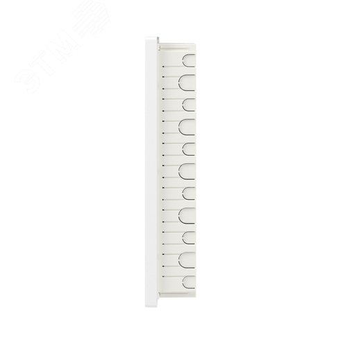 Щиток 36 мод встраиваемый слаботочный Фрейм       (FRAME), белый, с белой дверцей, с монтажной      платой, с 2 розетками (арт. 45005) и 2 коробками  (арт. 10033) - фото 4