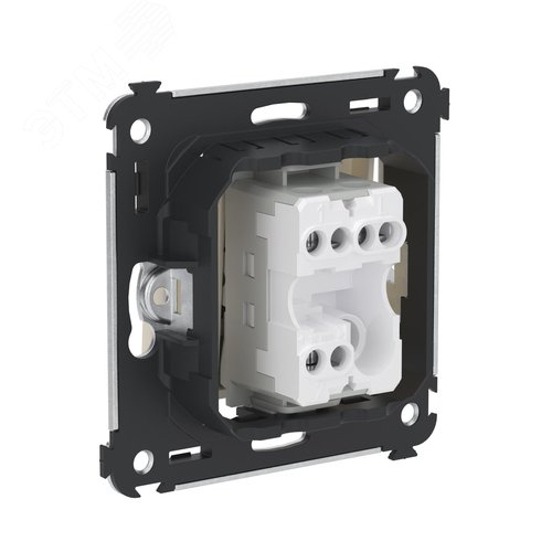 Avanti Переключатель одноклавишный в стену, ''Ванильная дымка'' - фото 4