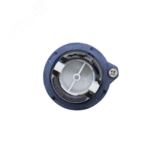 Головка кнопки плоская без фиксации, белая, алюминий - фото 4