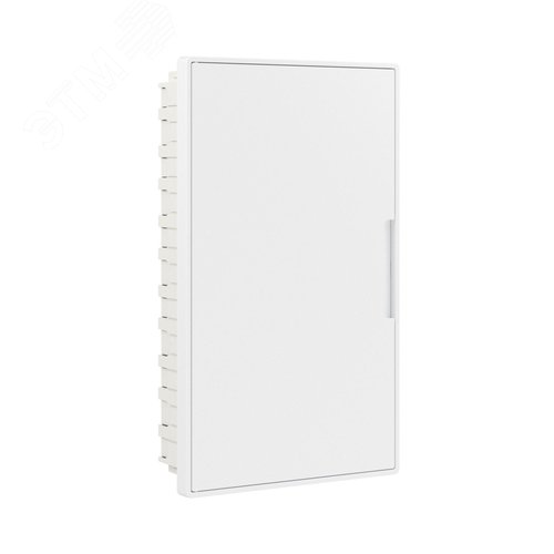 Щиток 36 мод встраиваемый Фрейм (FRAME), белый, с белой дверцей, с 4 шинами PEN (2шт на 8 отв. и 2шт на 10отв.) - фото 1