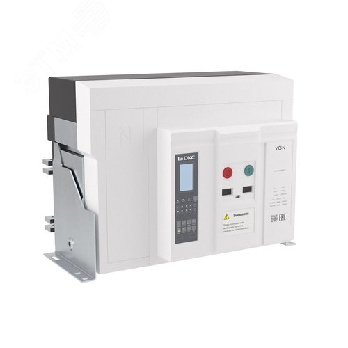 Воздушный автоматический выключатель YON pro ANX32X 4P 3200 А 100 кА, типоразмер M, расцепитель ETH, стационарный, горизонтальное подключение, управление 220 В AC - фото 1