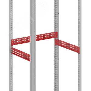Рейка боковая, широкая, для шкафов CQE глубиной 1200 мм, 1 упаковка - 4 шт. - фото 2