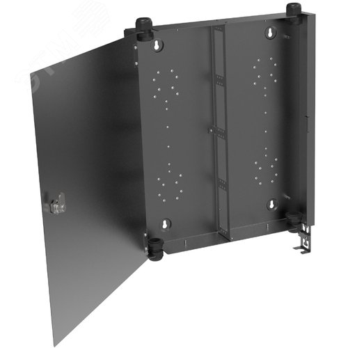 Изображение товара Оптический настенный бокс, неукомплектованный, до 96ОВ, чёрный (шт)