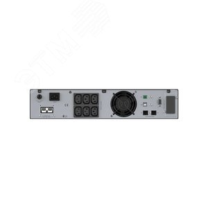 Источник бесперебойного питания Online Small Rackmount, 1000 ВА/900 Вт, 1/1, 6xIEC C13,EPO, USB, RS-232, Rack 2U, з/у 6А, без АКБ - фото 2