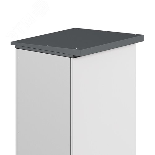 Козырек уличный для корпусов CQE, ШхГ 800х600 мм, RAL7011 - фото 3