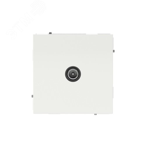 Розетка TV проходная, KANT, белая магнолия - фото 1