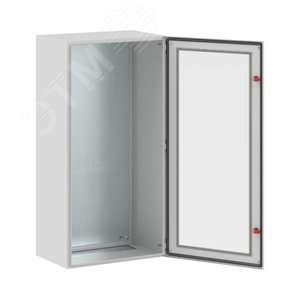 Щит с монтажной панелью ЩМП 1200x600x400мм  серия ST c прозрачной дверью - фото 2