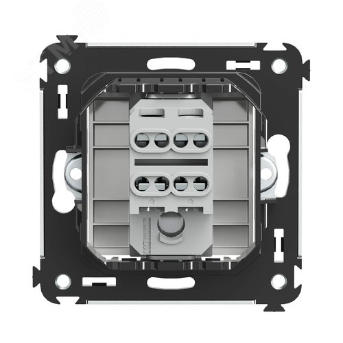 Avanti Инвертор одноклавишный в стену Белое       облако (Переключатель сх.7) - фото 3