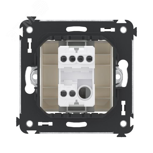 Avanti Переключатель одноклавишный в стену, ''Ванильная дымка'' - фото 3