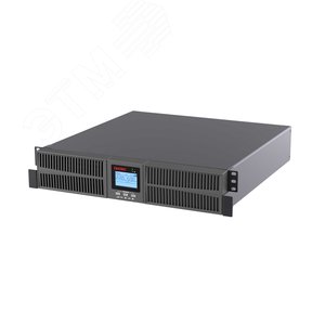 Источник бесперебойного питания Online Small Rackmount, 3000 ВА/2700 Вт, 1/1, 8xIEC C13, EPO, USB, RS-232, Rack 2U, з/у 6А, без АКБ - фото 1