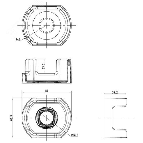 Защита грибовидной кнопки с крышкой - фото 11