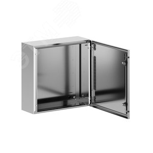 Корпус навесной STH с М/П, нержавеющая сталь AISI304, ВхШхГ 500x500x200 мм, без фланца - фото 2