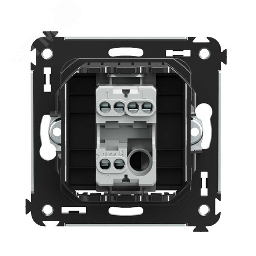 Avanti Переключатель одноклавишный в стену, , Черный матовый - фото 3