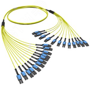 Изображение товара Сборка оптическая разветвительная 24ОВ 9/125 OS2. 12хLC-UPC Dupleх Uniboot/12хLC-UPC Dupleх Uniboot. 10м (шт)