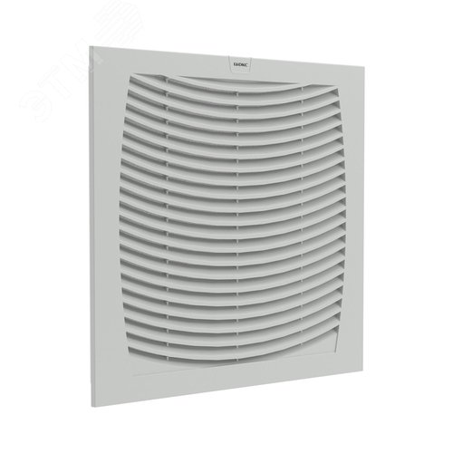 Вентиляционная решетка с фильтром ЭМС 324х324 мм, IP54 - фото 1