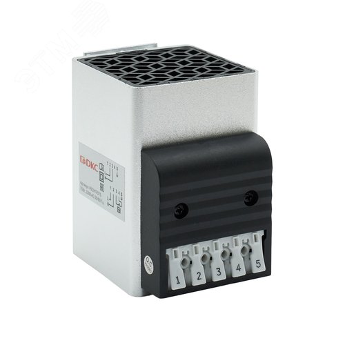 Компактный обогреватель с вентилятором 75 Вт, 115 В AC - фото 1