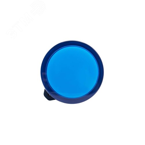 Сигнальная лампа со встроенным диодом 220В, синяя, зажим Plug-In - фото 3