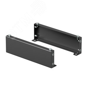 Панели цоколя боковые всепогодные для навесных    корпусов, пультов ВхГ 100х400 мм, комплект - 2 шт. - фото 1