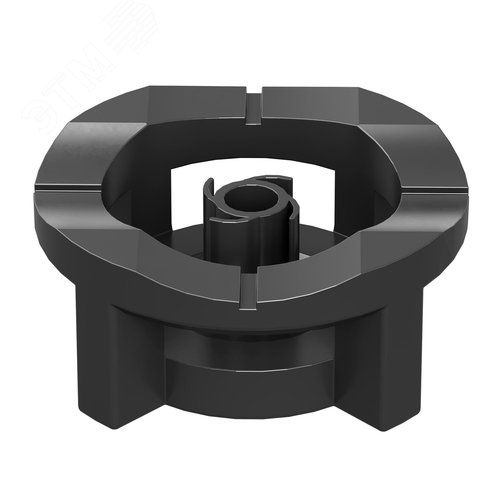 Площадка под стяжку для монтажного пистолета д.17 мм, полиамид, цвет черный - фото 1