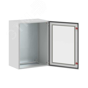 Щит с монтажной панелью ЩМП 800x600x400мм серия STс прозрачной дверью - фото 2