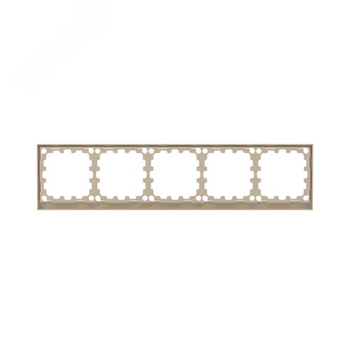 Рамка на 5 постов, KANT, ванильный марципан - фото 5
