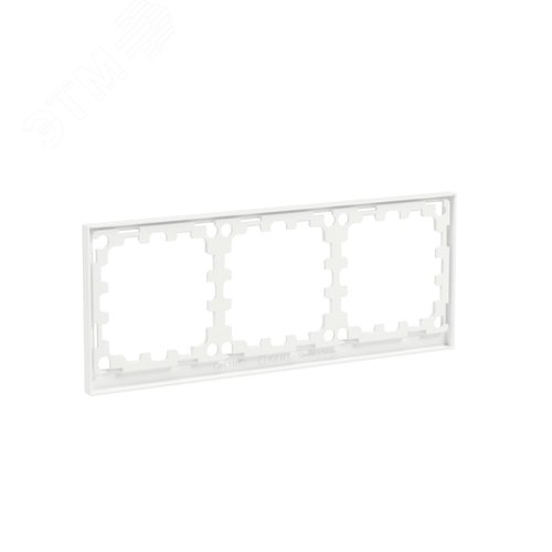 Рамка 3 поста IP44, KANT, белая магнолия - фото 3