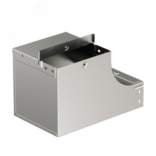 Угол CSSS 90 вертикальный внутренний переходник левосторонний основание 80 H80 в комплекте крепежные элементы соединительные пластины - фото 2