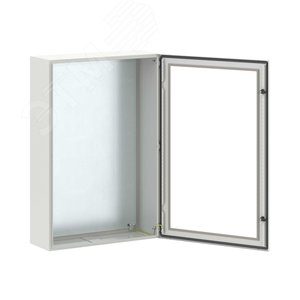 Щит монтажный ЩМП 1200x800x300 мм STE с М/П с прозрачной дверью - фото 1