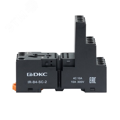 Изображение товара Колодка с винтовыми клеммами для реле на 4 группы IR-24DC/220DC/230AC-4CO (шт)