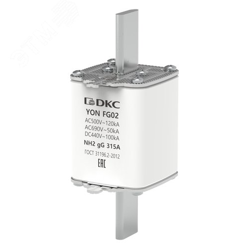 Предохранитель YON ножевого типа FG2 с одинарной индикацией 315А - фото 1