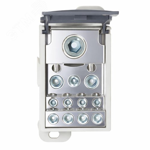 Блок распределительный, винтовой зажим, 1x185 кв.мм, 2x35 кв.мм, 5x16 кв.мм, 4х10 кв.мм - фото 4